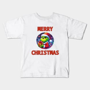 Christmas Grinch Kids T-Shirt